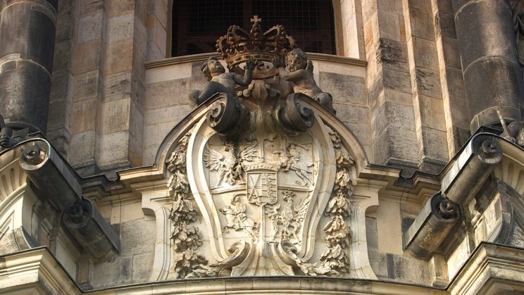 Dresden, Hofkirche, Wappen