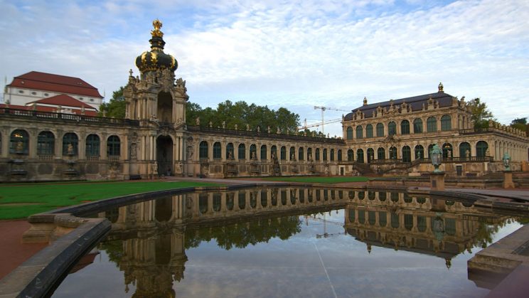 Dresden, Zwinger, Kronentor