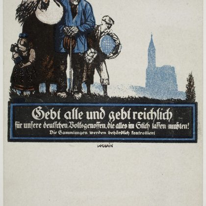 Volksabstimmung 1921 Oberschlesien – Helft Vertriebenen aus unseren Grenzlanden!