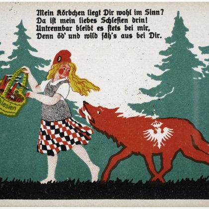 Volksabstimmung 1921 Oberschlesien – „Rotkäppchen und der Wolf”